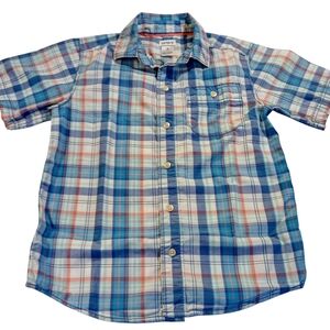 Carter’s Boys Long Sleeve Button-Up Shirt – Size 7